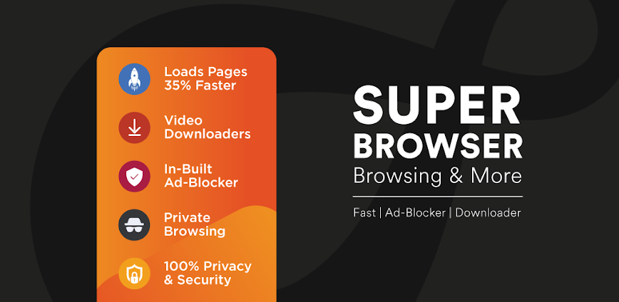 Super Browser: Fast & Private
